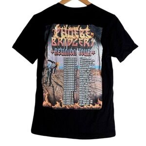 Phoebe Bridgers Men's Reunion Tour Short Sleeve Tshirt Black Medium